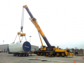 Descarga de Nacelle de 80 tm.